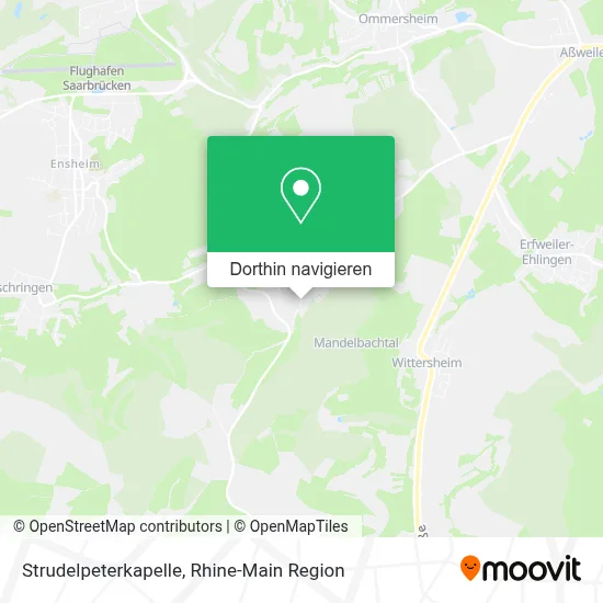 Strudelpeterkapelle Karte