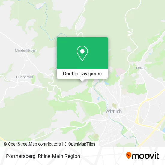 Portnersberg Karte