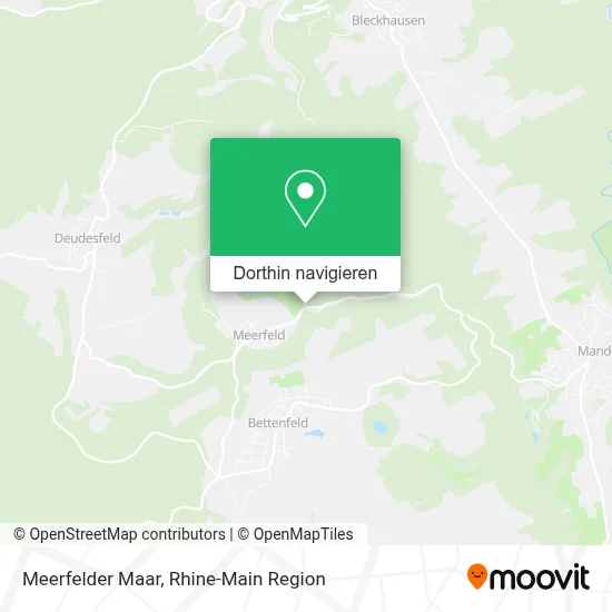 Meerfelder Maar Karte