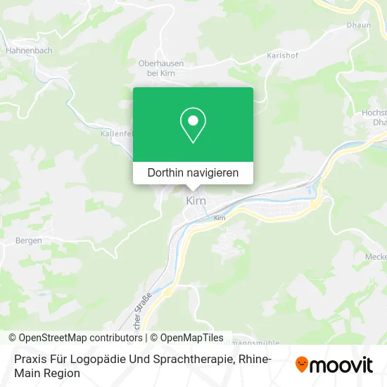 Praxis Für Logopädie Und Sprachtherapie Karte