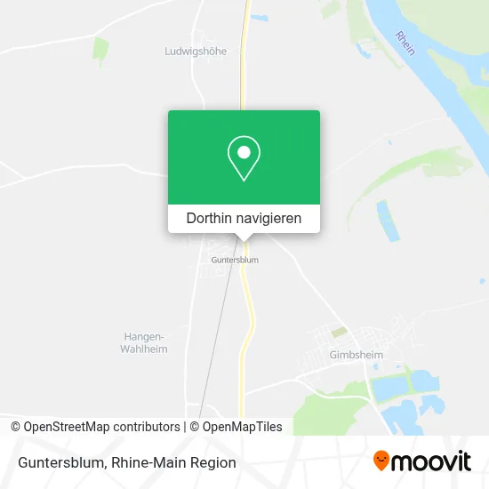 Guntersblum Karte