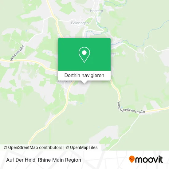 Auf Der Heid Karte