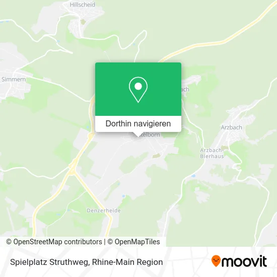 Spielplatz Struthweg Karte