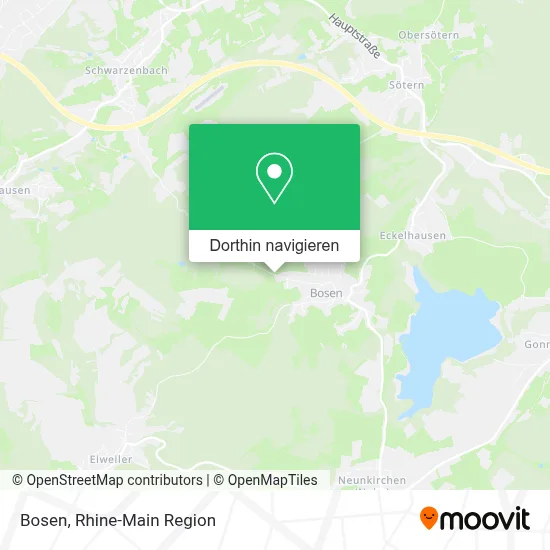 Bosen Karte