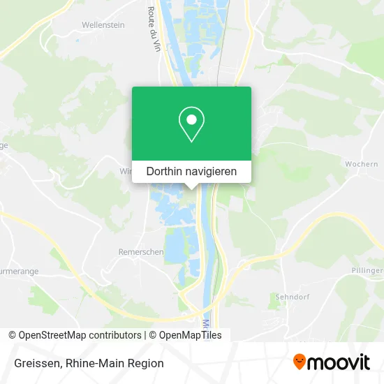 Greissen Karte