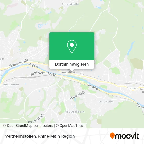 Veltheimstollen Karte