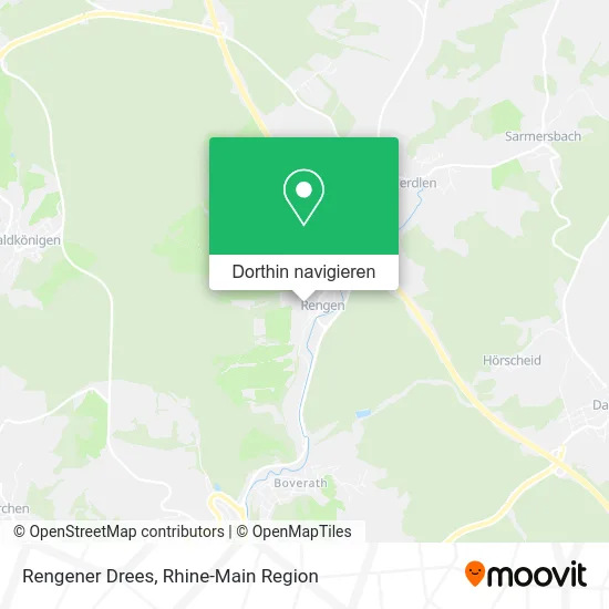 Rengener Drees Karte