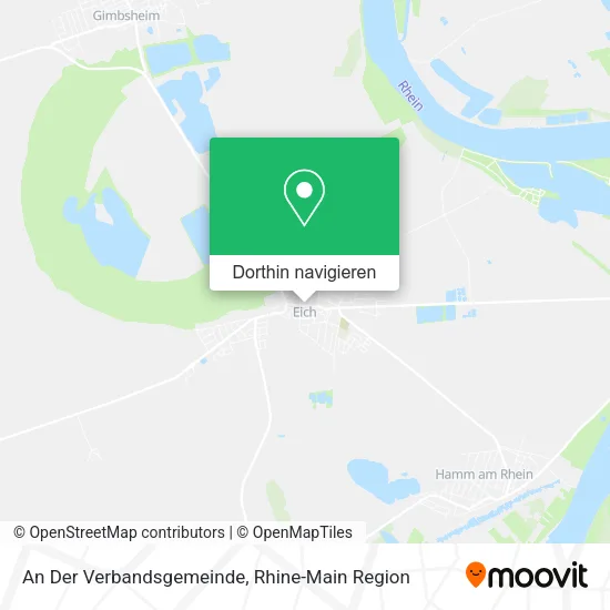 An Der Verbandsgemeinde Karte