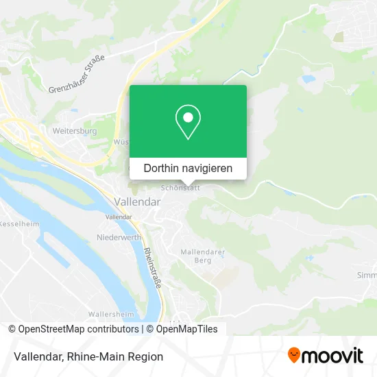 Vallendar Karte