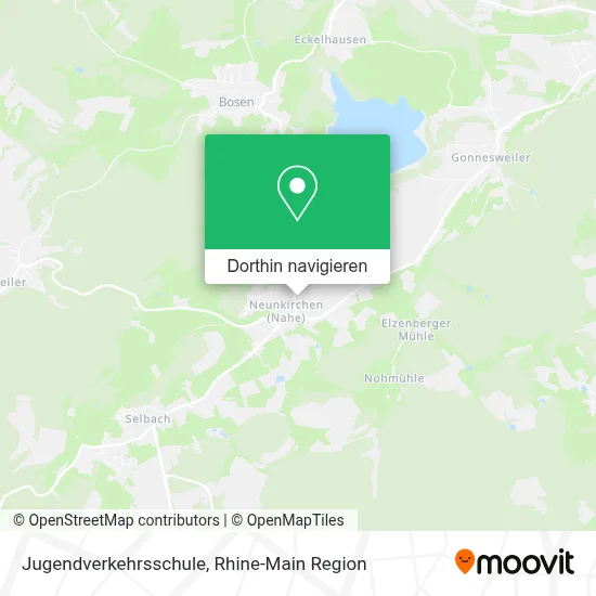 Jugendverkehrsschule Karte