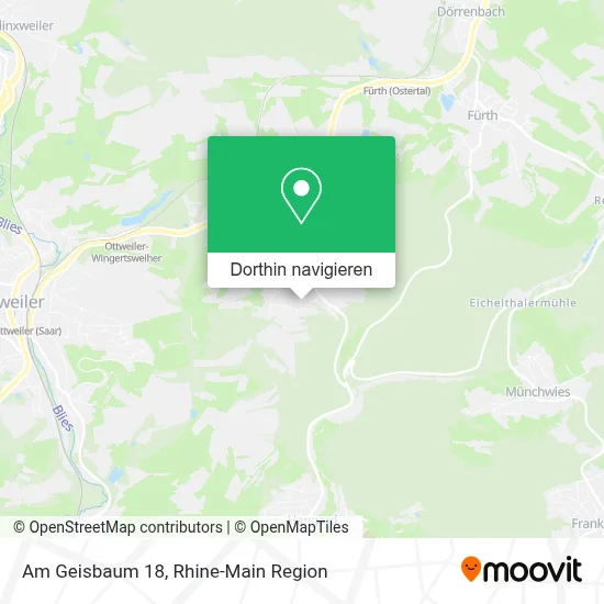 Am Geisbaum 18 Karte