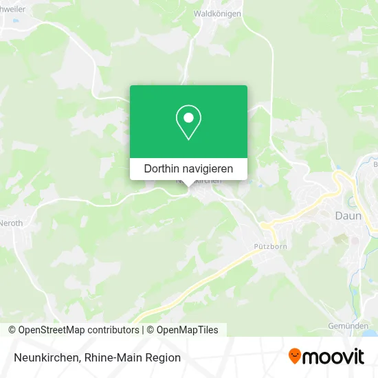Neunkirchen Karte