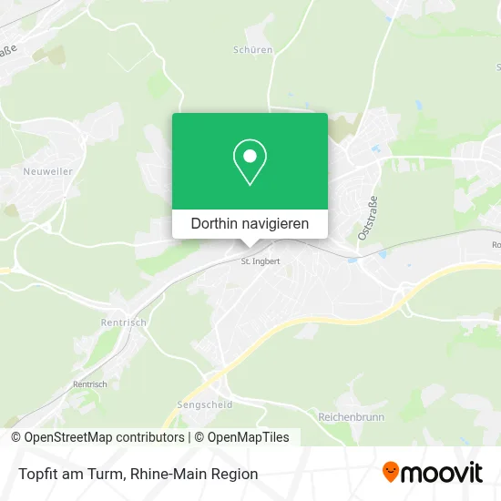 Topfit am Turm Karte