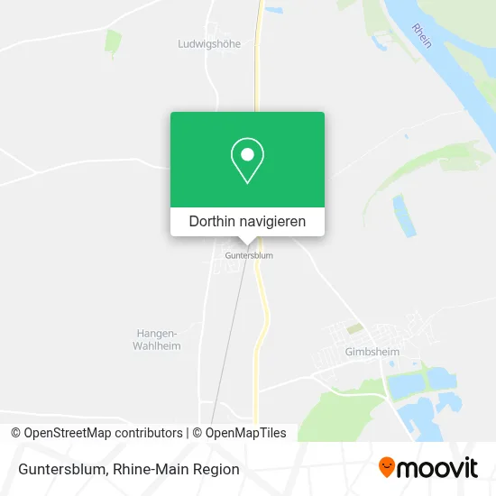 Guntersblum Karte