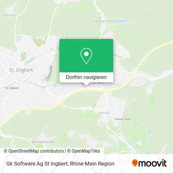 Gk Software Ag St Ingbert Karte