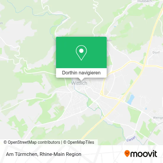 Am Türmchen Karte