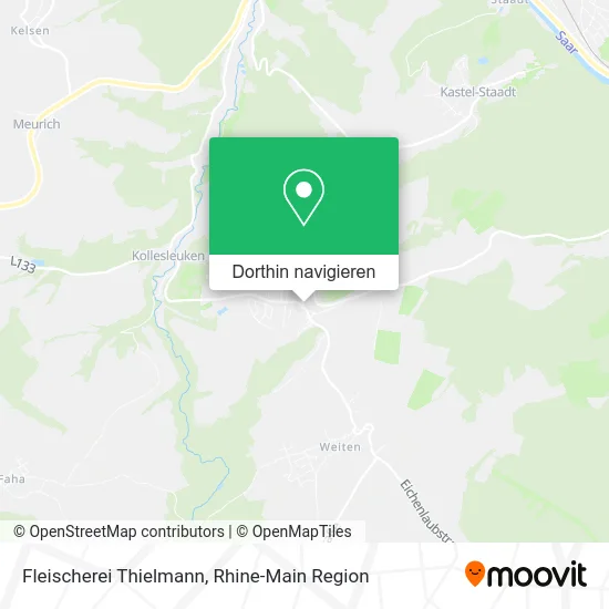 Fleischerei Thielmann Karte