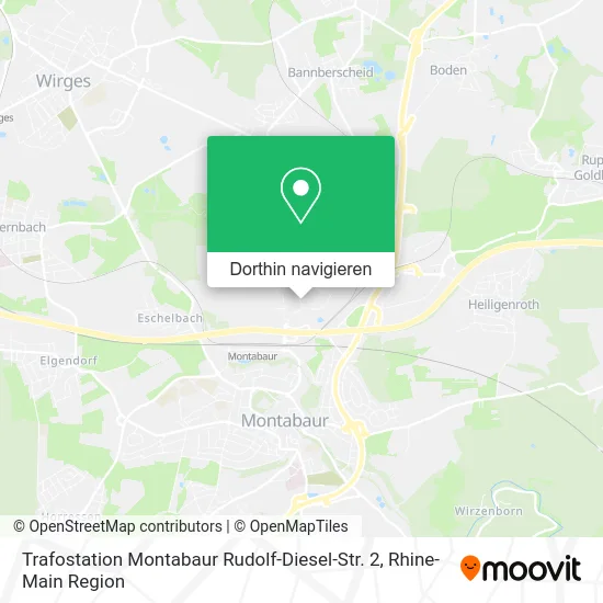 Trafostation Montabaur Rudolf-Diesel-Str. 2 Karte