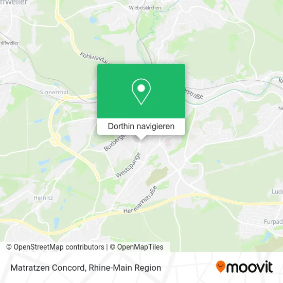 Matratzen Concord Karte