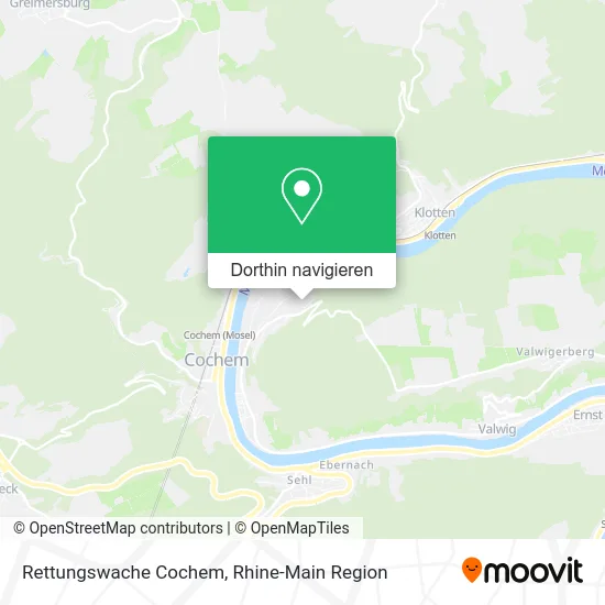 Rettungswache Cochem Karte