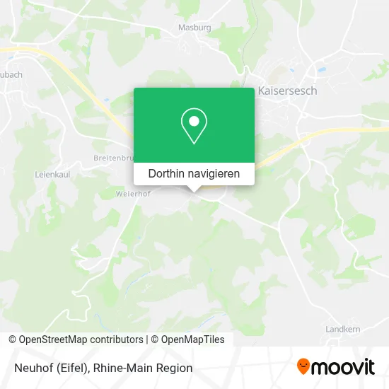 Neuhof (Eifel) Karte