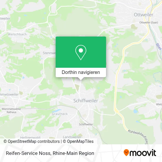 Reifen-Service Noss Karte