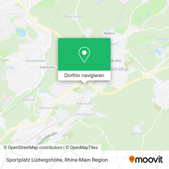 Sportplatz Lüdwigshöhe Karte