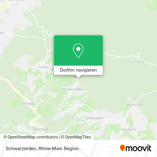 Schwarzerden Karte