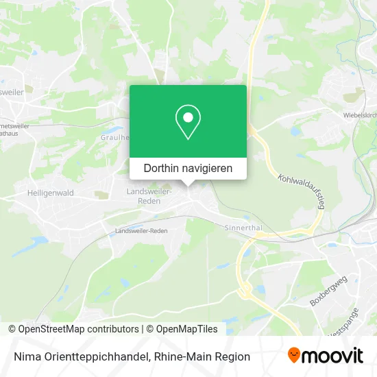 Nima Orientteppichhandel Karte