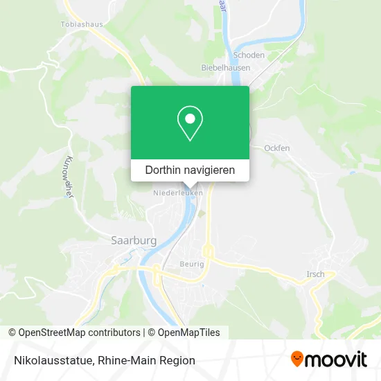 Nikolausstatue Karte