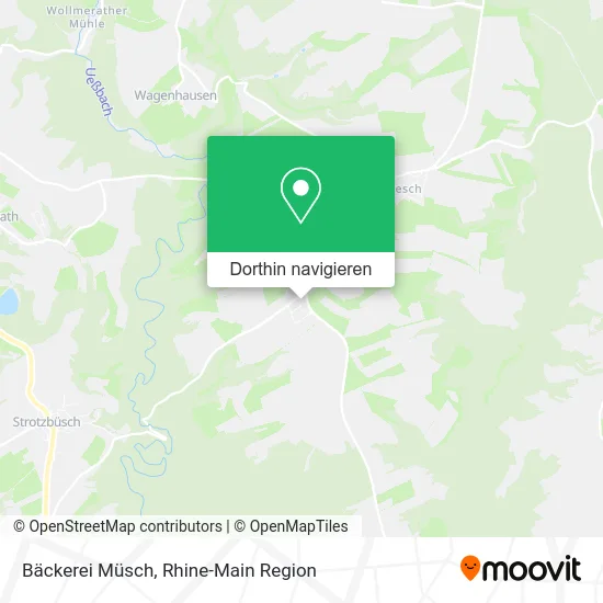 Bäckerei Müsch Karte