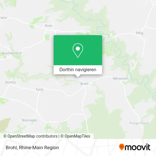 Brohl Karte