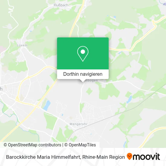 Barockkirche Maria Himmelfahrt Karte