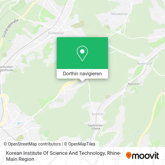 Korean Institute Of Science And Technology Karte