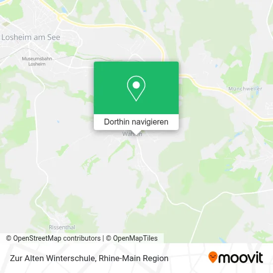 Zur Alten Winterschule Karte