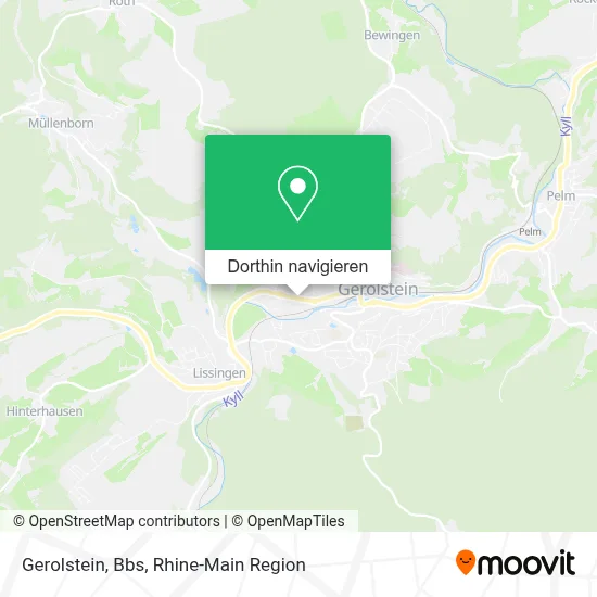 Gerolstein, Bbs Karte