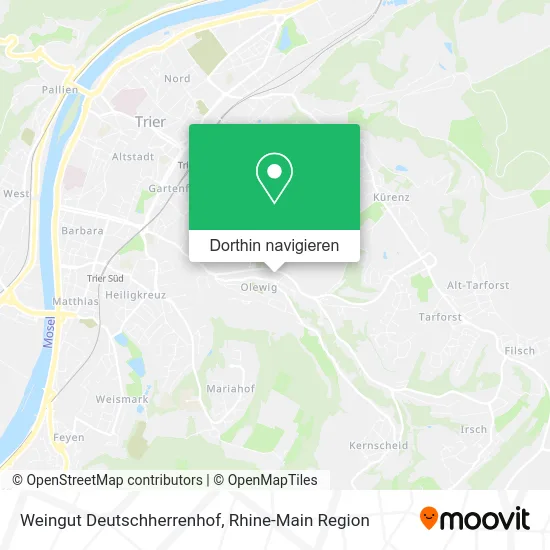 Weingut Deutschherrenhof Karte