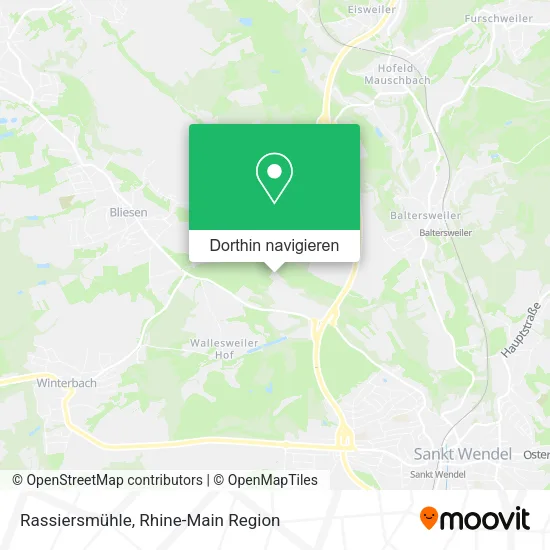 Rassiersmühle Karte
