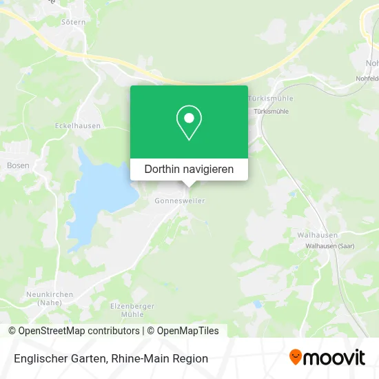 Englischer Garten Karte