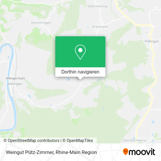 Weingut Pütz-Zimmer Karte