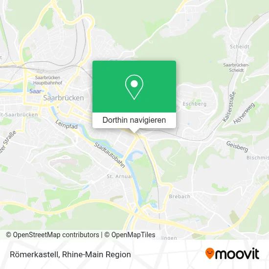 Römerkastell Karte