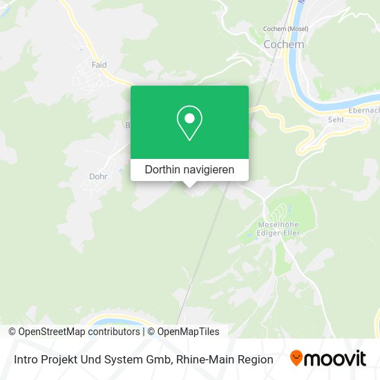 Intro Projekt Und System Gmb Karte