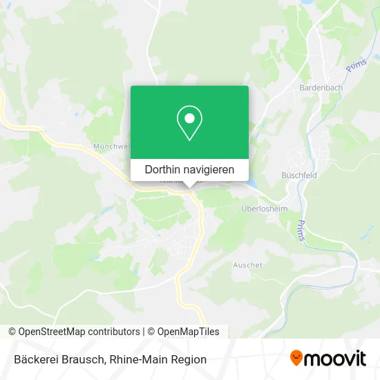 Bäckerei Brausch Karte