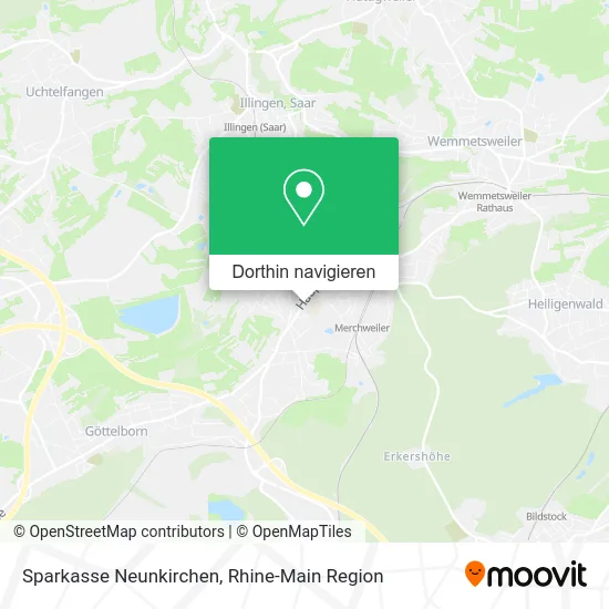 Sparkasse Neunkirchen Karte