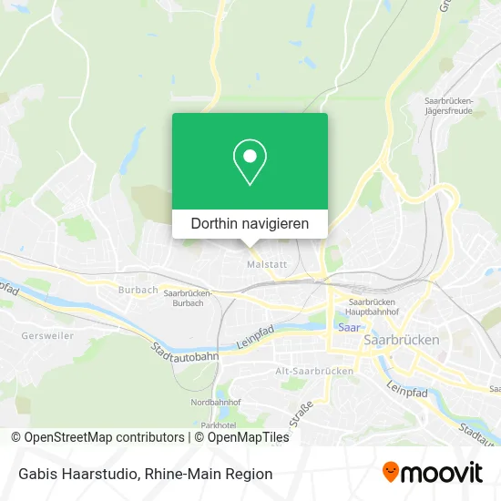 Gabis Haarstudio Karte