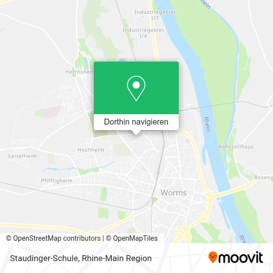 Staudinger-Schule Karte