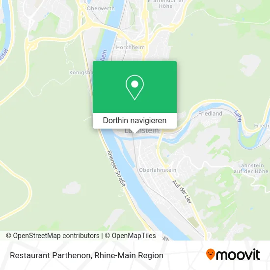 Restaurant Parthenon Karte