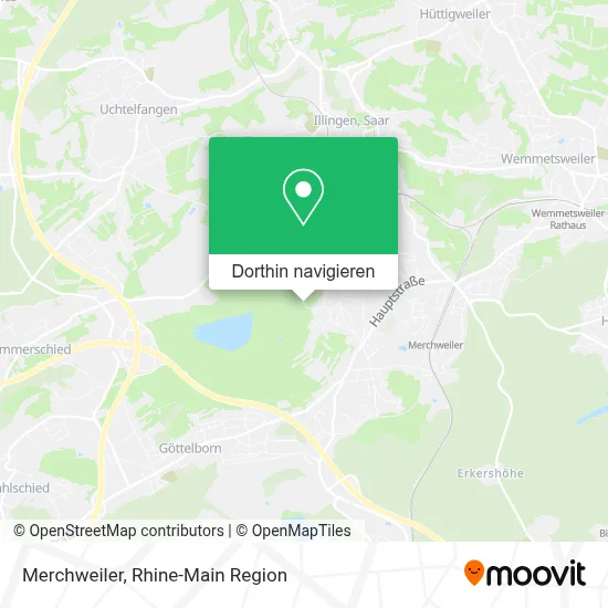 Merchweiler Karte