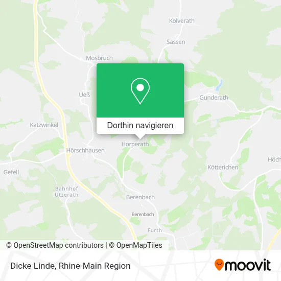 Dicke Linde Karte