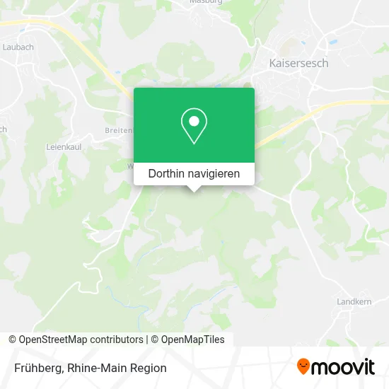 Frühberg Karte